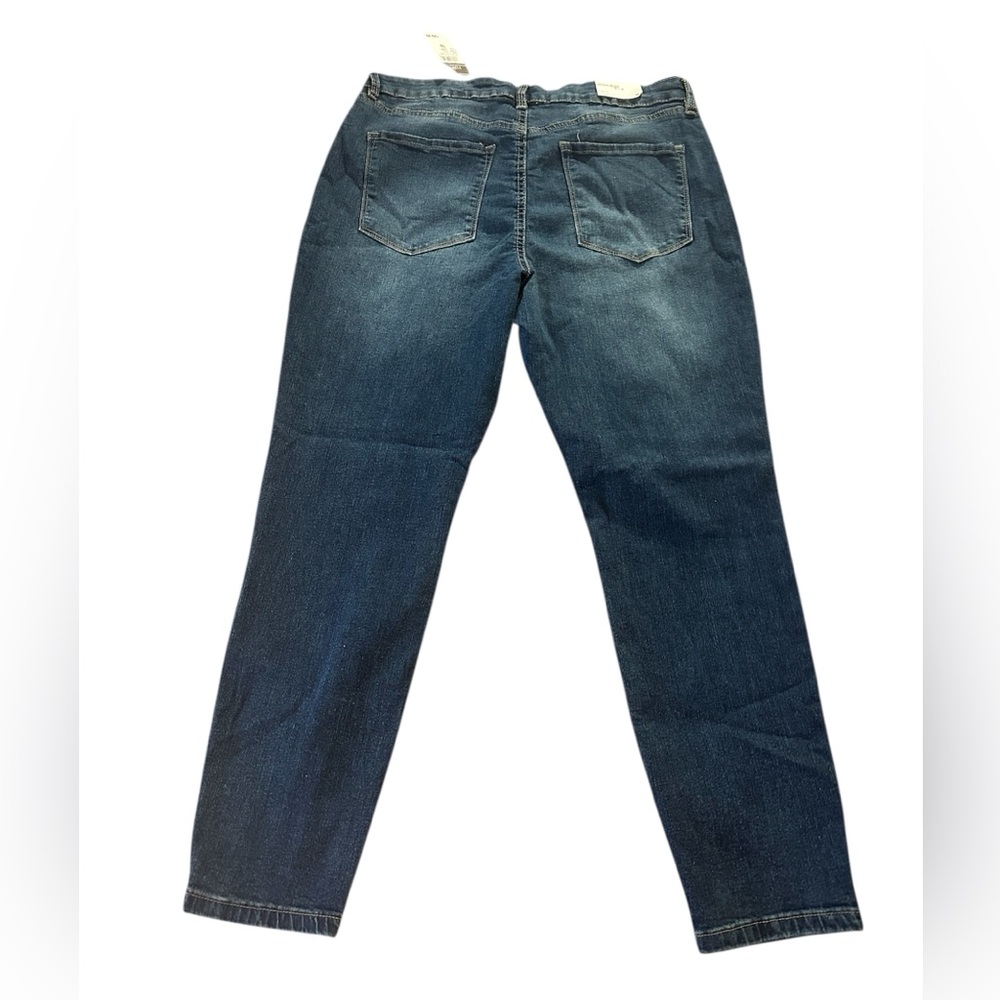 Rue21 High Rise Blue Jeans with Cropped Fit Ultimate Stretch 16R - Picture 9 of 12